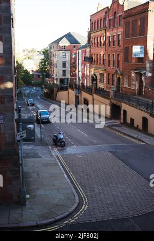 Vue sur une rue Banque D'Images
