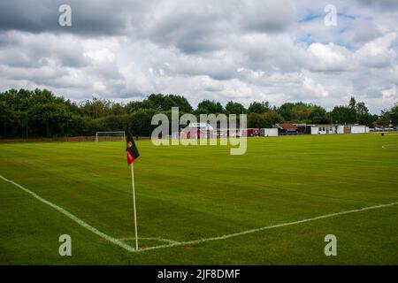 Chirk, pays de Galles 01 août 2021. Ardal North East League match entre Chirk AAA et Dolgellau Athletic. Banque D'Images