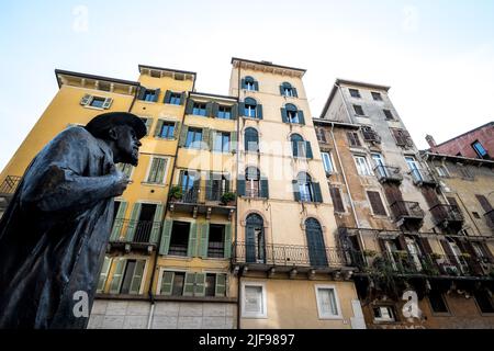 Vue grand angle à Vérone, Italie Banque D'Images