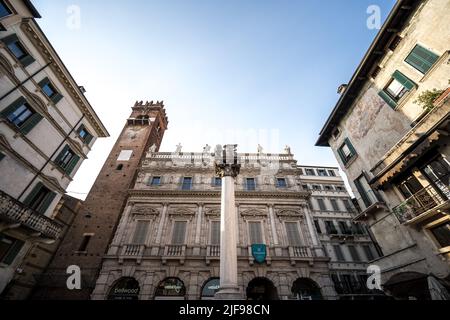 Vue grand angle à Vérone, Italie Banque D'Images