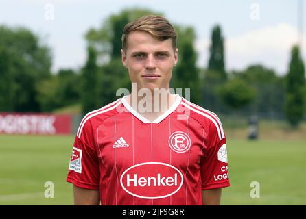 Ville de Düsseldorf, Allemagne. 30th juin 2022. Firo : 06/30/2022, football, 2nd Bundesliga, saison 2022/2023, séance photo, Séance de portrait, Fortuna Dusseldorf Portrait de Benjamin BOCKLE/dpa/Alamy Live News Banque D'Images