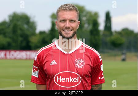 Ville de Düsseldorf, Allemagne. 30th juin 2022. Firo : 06/30/2022, football, 2nd Bundesliga, saison 2022/2023, séance photo, Séance de portrait, Fortuna Dusseldorf Portrait André HOFFMANN/dpa/Alamy Live News Banque D'Images