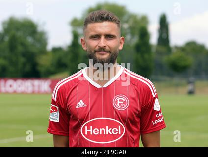 Ville de Düsseldorf, Allemagne. 30th juin 2022. Firo : 06/30/2022, football, 2nd Bundesliga, saison 2022/2023, séance photo, Séance de portrait, Fortuna Dusseldorf Portrait Nicolas GAVORY/dpa/Alay Live News Banque D'Images