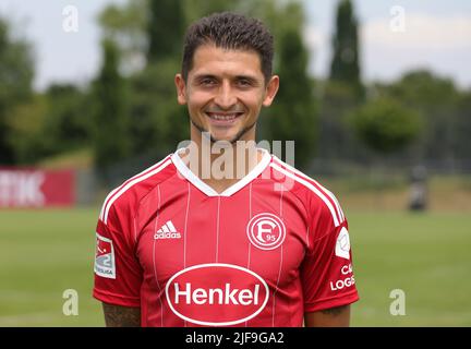 Ville de Düsseldorf, Allemagne. 30th juin 2022. Firo : 06/30/2022, football, 2nd Bundesliga, saison 2022/2023, séance photo, Séance de portrait, Fortuna Dusseldorf Portrait Matthias ZIMMERMANN/dpa/Alamy Live News Banque D'Images