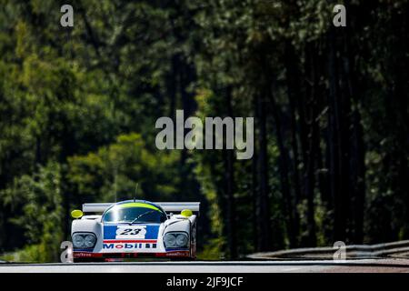 Le Mans, France. 01st juillet 2022. 23 LEROY Alexandre (bel), Aston Martin AMR1, action pendant la Classique du Mans 2022 de 30 juin à 3 juillet 2022 sur le circuit des 24 heures du Mans, au Mans, France - photo Julien Delfosse/DPPI crédit: DPPI Media/Alay Live News Banque D'Images