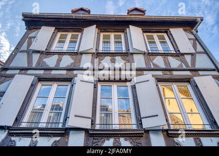 Vieille ville de Colmar, France, HDR image Banque D'Images