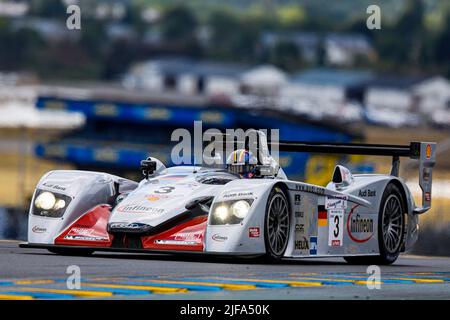 03 Maris (fra), Audi R8 LMP, action au Mans Classic 2022 de 30 juin à 3 juillet 2022 sur le circuit des 24 heures du Mans, au Mans, France - photo Julien Delfosse / DPPI Banque D'Images