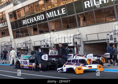 20 MINSHAW Jon (gbr), KEEN Phil (gbr), Jaguar XJR-9, action pendant le Mans Classic 2022 de 30 juin à 3 juillet 2022 sur le circuit des 24 heures du Mans, au Mans, France - photo Joris Clerc / DPPI Banque D'Images