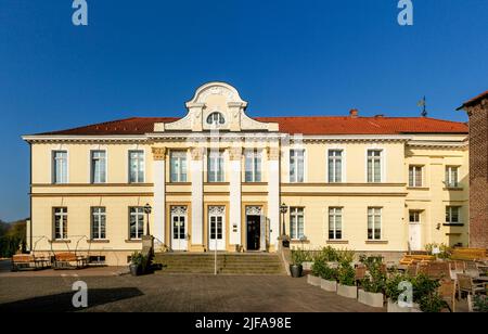 Château de Westerholt, Herten, région de la Ruhr, Rhénanie-du-Nord-Westphalie, Allemagne Banque D'Images