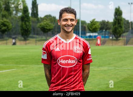 football, 2. Bundesliga, 2022/2023, Fortuna Duesseldorf, Merkur Spiel Arena, Media Day, Présentation de l'équipe pour la nouvelle saison de jeu, photo de presse, Matthias Zimmermann Banque D'Images