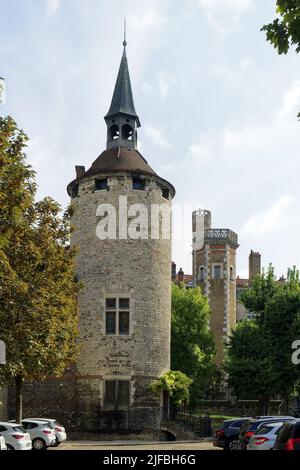 France, Saône et Loire, Chalon sur Saône, rue Oratoire Banque D'Images