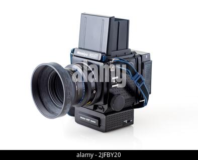 Vintage Mamiya RZ67 appareil photo de format moyen Banque D'Images