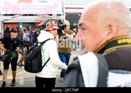 Silverstone, Royaume-Uni. 1st juillet 2022. #4 Lando Norris (GBR, McLaren F1 Team), Grand Prix de Grande-Bretagne F1 au circuit Silverstone sur 1 juillet 2022 à Silverstone, Royaume-Uni. (Photo par HIGH TWO) Credit: dpa/Alay Live News Banque D'Images
