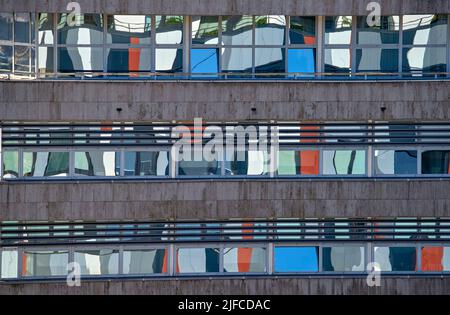 Fragment urbain à Usti-nad-Labem, République tchèque Banque D'Images