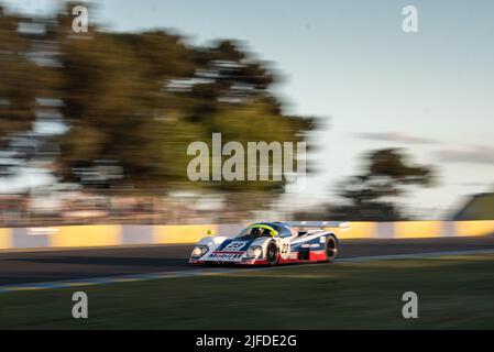 Le Mans, France. 01st juillet 2022. 23 LEROY Alexandre (bel), Aston Martin AMR1, action pendant la Classique du Mans 2022 de 30 juin à 3 juillet 2022 sur le circuit des 24 heures du Mans, au Mans, France - photo Joris Clerc / DPPI crédit: DPPI Media / Alay Live News Banque D'Images