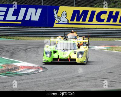 Monza, Italie. 01st juillet 2022. 13 CONCOURS INTER EUROPOL POL M Ligier JS P320 - Nissan Nicolas Pino (GBR) S Charles crews (USA) B Guilherme Oliveira (PRT) pendant l'Endurance - ELMS FP1 Monza, Italie 1 juillet 2022 Credit: Independent photo Agency Srl/Alay Live News Banque D'Images