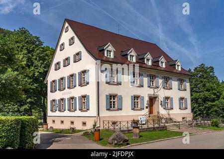 Goetheshaus des Hofgut Sternen BEI Breitnau, Schwarzwald, Bade-Wurtemberg, Allemagne | Goetheshaus de Hofgut Sternen près de Breitnau, Forêt Noire, B Banque D'Images