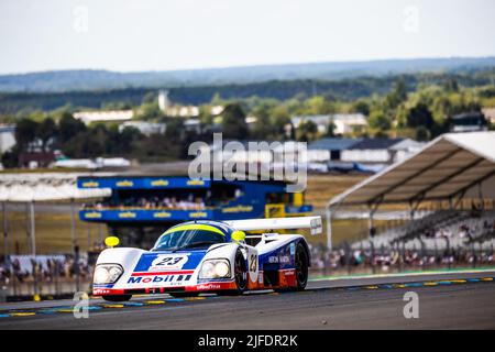 Le Mans, France. 02nd juillet 2022. 23 LEROY Alexandre (bel), Aston Martin AMR1, action pendant la Classique du Mans 2022 de 30 juin à 3 juillet 2022 sur le circuit des 24 heures du Mans, au Mans, France - photo Joris Clerc / DPPI crédit: DPPI Media / Alay Live News Banque D'Images