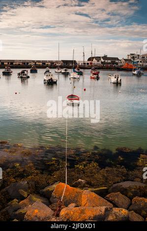 Portrush sur la côte d'Antrim en Irlande du Nord. Banque D'Images