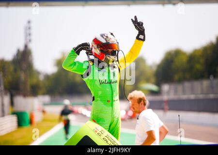 OLIVEIRA Guilherme (prt), Concours Inter Europol, Ligier JS P320 - Nissan, portrait pendant les 4 heures de Monza 2022, 3rd de la série européenne le Mans 2022 sur l'Autodromo Nazionale di Monza de 1 juillet à 3, à Monza, Italie - photo Joao Filipe / DPPI Banque D'Images