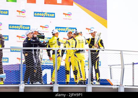 Pendant les 4 heures de Monza 2022, 3rd tour de la série européenne le Mans 2022 sur l'Autodromo Nazionale di Monza de 1 juillet à 3, à Monza, Italie - photo Joao Filipe / DPPI Banque D'Images