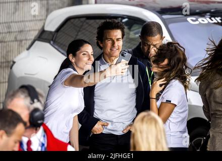 Silverstone, Royaume-Uni. 3rd juillet 2022. SILVERSTONE - acteur Tom croisière pendant le Grand Prix de Grande-Bretagne F1 à Silverstone sur 3 juillet 2022 à Silverstone, Angleterre. REMKO DE WAAL Credit: ANP/Alamy Live News Banque D'Images