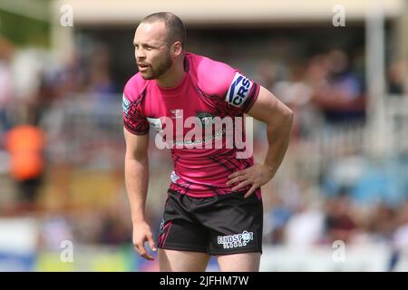 Wakefield, Royaume-Uni. 03rd juillet 2022. Stade de soutien de la ville de be Well, Wakefield, West Yorkshire, 3rd juillet 2022. Betfred Super League Wakefield Trinity vs Wigan Warriors Liam Marshall of Wigan Warriors crédit: Touchlinepics/Alay Live News Banque D'Images