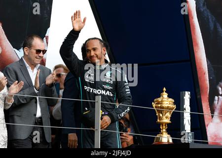 Silverstone, Royaume-Uni. 3rd juillet 2022., F1 Grand Prix de Grande-Bretagne au circuit Silverstone sur 3 juillet 2022 à Silverstone, Royaume-Uni. (Photo par HIGH TWO) Credit: dpa/Alay Live News Banque D'Images