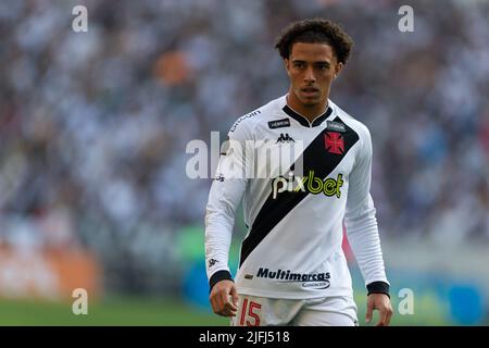 Rio de Janeiro, Brésil. 03rd juillet 2022. Figueiredo de Vasco pendant le match entre Vasco et Sport dans le cadre de Brasileirao série B 2022 au stade Maracana sur 03 juillet 2022 à Rio de Janeiro, Brésil. Crédit : Ruano Carneiro/Carneiro Images/Alay Live News Banque D'Images