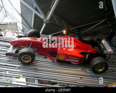 Ferrari F310 formule 1 exposée au National Motor Museum Beaulieu, Angleterre Banque D'Images