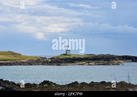 Elie, Phare, Fife, Écosse Banque D'Images