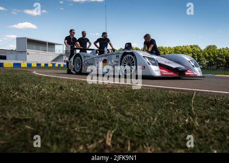 03 Maris (FRA), Audi R8 LMP pendant le Mans Classic 2022 de 30 juin à 3 juillet 2022 sur le circuit des 24 heures du Mans, au Mans, France - photo Joris Clerc / DPPI Banque D'Images