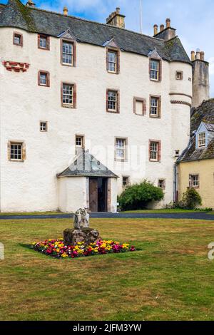 Traquair House près d'Innerleithen dans les frontières écossaises Banque D'Images