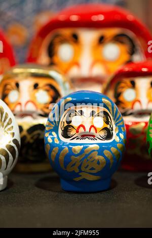 Poupées Daruma de Japanes Banque D'Images