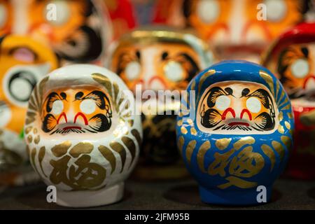 Poupées Daruma de Japanes Banque D'Images
