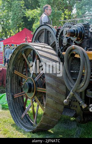 Le Fayre à vapeur annuel de Stotfold Banque D'Images