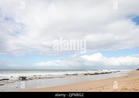 Une vue panoramique sur la côte de la baie de Jeffreys, en Afrique du Sud Banque D'Images