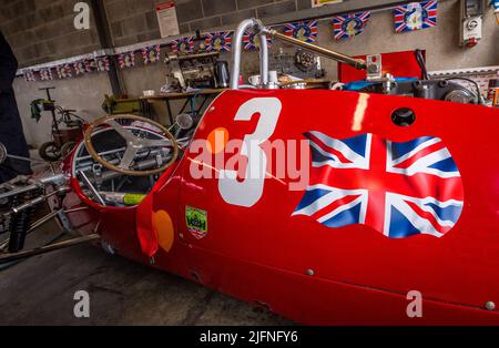 Formule 3 500 cooper mk 7 monoplace voiture de course. Banque D'Images