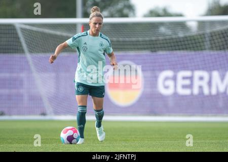 Londres, Royaume-Uni. 04th juillet 2022. Football: Équipe nationale, femmes, EM 2022, formation: Entraîneurs Svenja Huth. Credit: Sebastian Gollnow/dpa/Alay Live News Banque D'Images