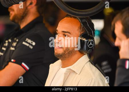 Silverstone, Royaume-Uni. 04th juillet 2022. SILVERSTONE, Angleterre, 02. JUILLET 2022; Nicolas HAMILTON, GBR, demi-frère de Lewis HAMILTON, crédit: SPP Sport Press photo. /Alamy Live News Banque D'Images