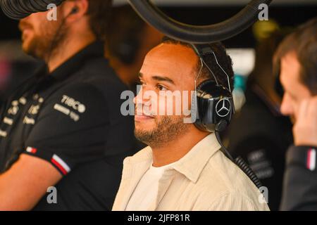 Silverstone, Royaume-Uni. 04th juillet 2022. SILVERSTONE, Angleterre, 02. JUILLET 2022; Nicolas HAMILTON, GBR, demi-frère de Lewis HAMILTON, crédit: SPP Sport Press photo. /Alamy Live News Banque D'Images