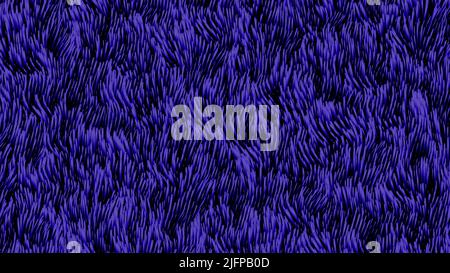 Arrière-plan noir.Design.les algues vertes et violettes dans l'abstraction se déplacent et balancent. Banque D'Images