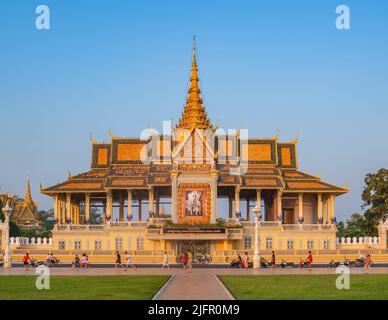 Le pavillon de la Lune, Phnom Penh, Cambodge Banque D'Images