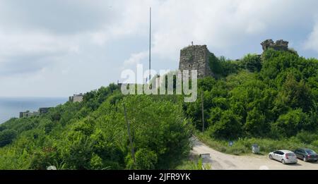 CAYCUMA, ZONGULDAK, TURQUIE. 20 JUILLET 2021. Tios ou la ville ancienne. Il est situé dans la ville de Filyos, dans le quartier de Çaycuma. Banque D'Images