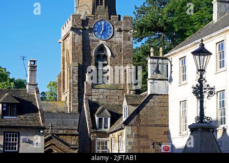 L'église Saint-Pierre et Saint-Paul, Uppecham, Rutland, Angleterre, Royaume-Uni Banque D'Images