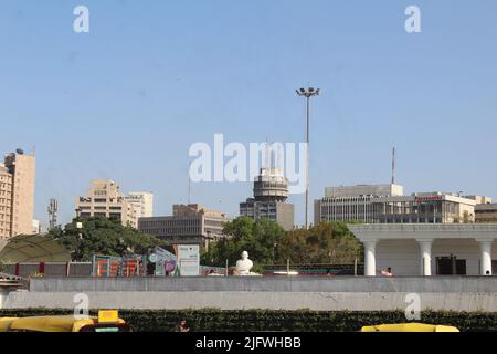 Routes du CP, New Delhi, Inde Banque D'Images