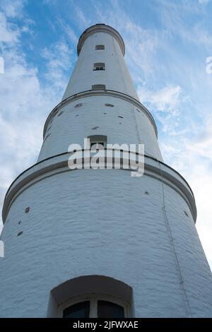 Le vieux phare de Marjaniemi à Hailuodo, en Finlande Banque D'Images