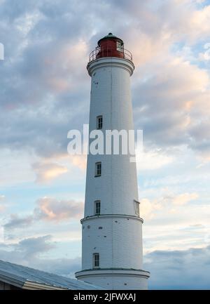 Le vieux phare de Marjaniemi à Hailuodo, en Finlande Banque D'Images