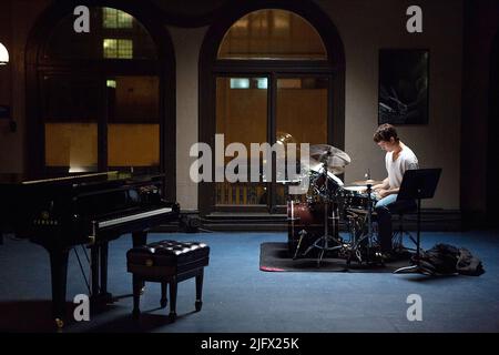 MILES TELLER, WHIPLASH, 2014 Banque D'Images