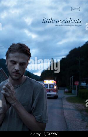 AFFICHE BOYD HOLBROOK, LITTLE ACCIDENTS, 2014 Banque D'Images